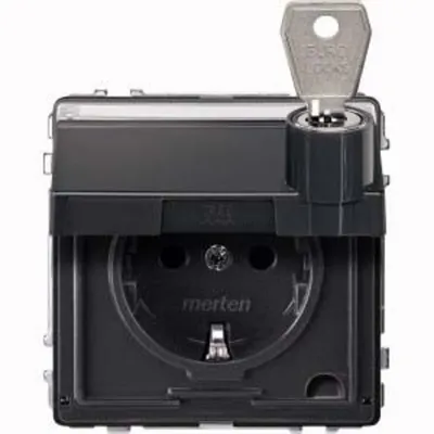 Produktbild von Merten SCHUKO-Steckdose anth MEG2316-7214