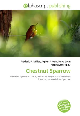 Produktbild von Chestnut Sparrow