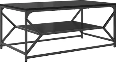 Immagine prodotto di Tavolino da salotto Rovere Nero 90 x 50 x 40 cm