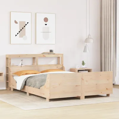 Immagine prodotto di Maison Exclusive - Letto senza Materasso 150x200 cm in Legno Massello di Pino