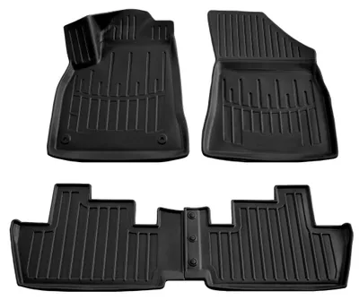 Produktbild von AD Tuning 3D Gummifußmatten Set für Peugeot 3008 (2009-2016), Schalenform