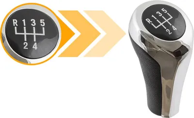 Produktbild von Schaltknauf Schalthebel 5 Gang passend für BMW E30 E32 E34 E36 E38 E39 E46 (K42)