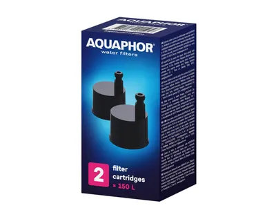 A box of Aquaphor water filter cartridges.