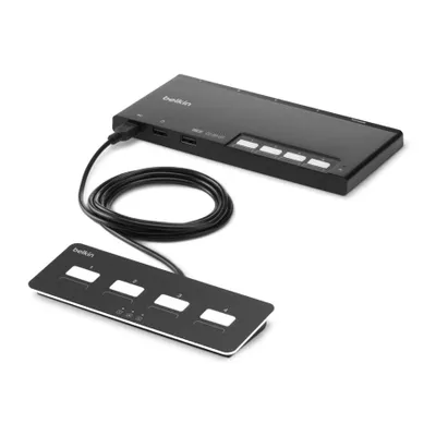 Produktbild von Belkin F1DN004MOD-KM-4, Schwarz