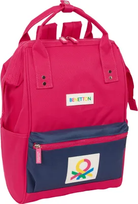 Produktbild von Lässiger Rucksack Benetton benetton Cerise Marineblau