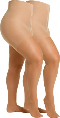 Produktbild von Camano Feinstrumpfhose 2er-Pack 20 DEN mit komfortablen Flachnähten sand 48/50