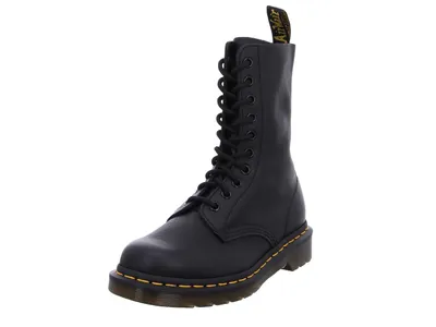 Image de Dr. Martens Femme Botte à lacets noir