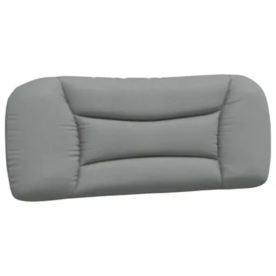 Immagine prodotto di vidaXL Cuscino per testiera grigio chiaro 100 cm in tessuto