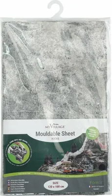 Produktbild von My Village | Formbare Platte Alpine Grey | 100x60cm