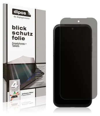 Produktbild von Blickschutzfolie für Fairphone 5 matt Schutzfolie Folie Display Schutz dipos