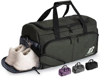 Produktbild von Sporttasche 42L, wasserdicht – Weekender-Tasche – Reisetasche – Sporttasche mit Schuhfach – Duffelbag – Fitness-/Trainingstasche – Duffeltasche