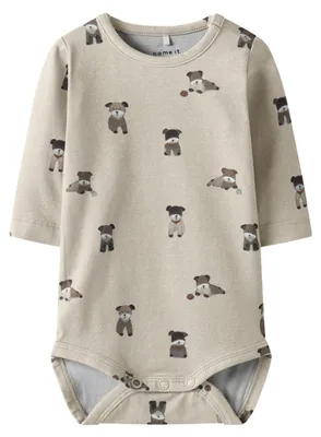 Produktbild von NAME IT Herren Nbmtusher Ls Body, Peyote Melange, Numeric_74