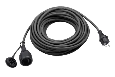 Produktbild von Meister Verlängerungskabel IP44 schwarz, 25 m, Stromkabel für Außenbereich