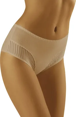 Produktbild von Wolbar Damen Maxi-Slip WB129 , beige, L
