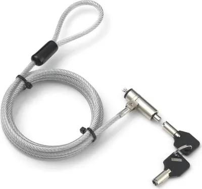 Immagine prodotto di Cavo di sicurezza per laptop Techly Wedge-Lock per chiave 1,8 m