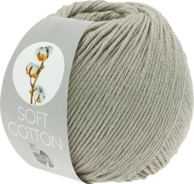 Produktbild von Lana Grossa Soft Baumwolle 004 Graubeige 50g