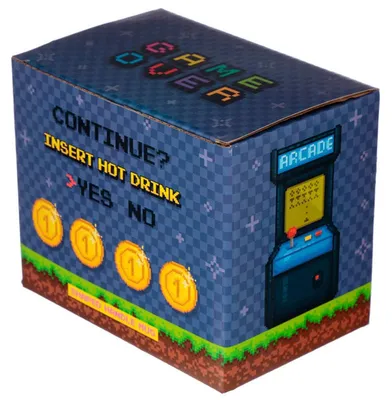 Produktbild von Puckator Joystick Arcade Game Over Handle 3d Tasse Durchsichtig  Durchsichtig One Size