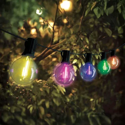 Image de Ledvion LED Guirlande Lumineuse IP44 12W RGB 17M