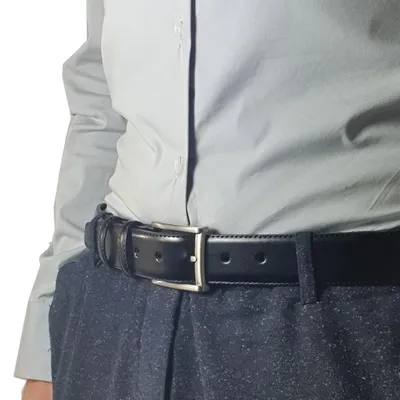Produktbild von Safekeepers Herrengürtel – Automatikgürtel ohne Löcher – Ledergürtel für Herren – 2er-Pack Schwarz- 105