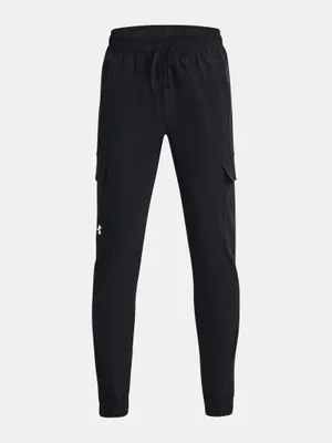 Produktbild von Under Armour UA Pennant Woven Cargo-Hose – Schwarz, Größe XS