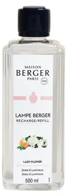 Zdjęcie produktu dla Maison Berger Paris LB115377, Butelka, Płynny, Bergamotka, Grejpfrut, Mandarynka, Przezroczysty, 500 ml, Szkło