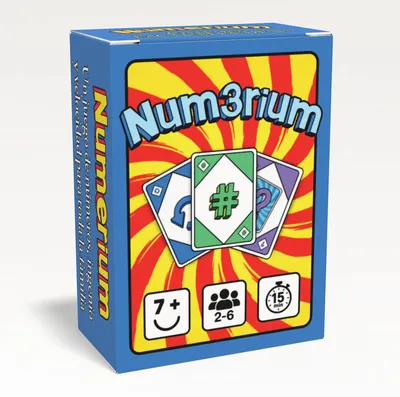 Imagen del producto de Juego de cartas con números, 110 cartas, para 2 a 6 jugadores, juego familiar