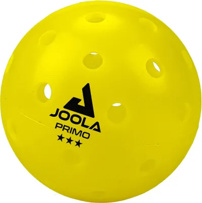 Zdjęcie produktu dla JOOLA Pickleball Primo Ball (opakowanie 4 szt.) | Tenis stołowy Piłki do tenisa stołowego Gra w rakietki