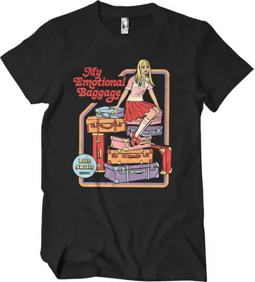 Obrázok produktu pre Tričko My Emotional Baggage - X-Large - Black
