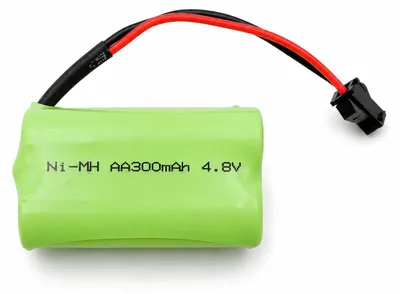 Produktbild von Akku 4,8V / 300mAh / Ni-Mh / HBX Stecker / Double Eagle Bus, Traktor