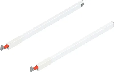 Produktbild von BLUM ANTARO Tandembox Längsreling Set, NL 500,  Seidenweiß