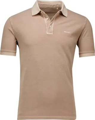 Produktbild von Gant Polo beige einfarbig Sunfaded SS Polo
