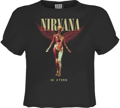 Obrázek produktu pro Amplified - Dámské krátké tričko "In Utero" GD2196 (XXL) (Charcoal)