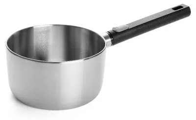 Produktbild von Woll, Logic Steel Stieltopf, Ø 18 cm, 10 cm hoch, 2,5 Liter, mit abnehmbarem Stiel, Induktion