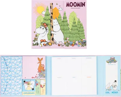 Image de Erik Editores Moomin Weekly Planner avec notes autocollantes One Size