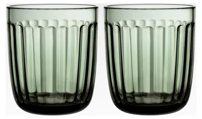 Produktbild von Raami Trinkgläser 26 cl, tannengrün, 2er Set