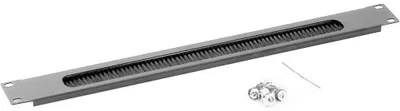Image de Triton 19" 1HE Durchführungsplatte mit Bürste 1HE, grau