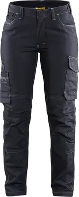 Produktbild von Blakläder Damen Service Arbeitshose Stretch marineblau 7140 1141 8900, Farbe:marineblau, Größe:25