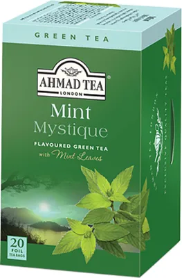 Produktbild von Ahmad Tea- Mint Grüner Tee 40g, 20 Beutel