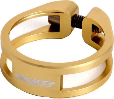 Produktbild von Msc Ultralight Alu7075t6 Cnc + Ti 34.9 Sattelklemme Golden 34.9 mm Golden 34.9 mm