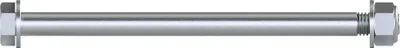 Zdjęcie produktu dla Śruba z nakrętką oporową przyczepa podłodziowa ocynkowany SUPROD, M14 x 225 mm