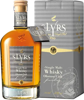 Produktbild von Slyrs Bavarian Single Malt Whisky | Oloroso Cask  Finishing | 0,7l. Flasche in Geschenkbox