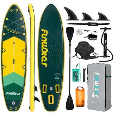 Image de Planche de stand-up paddle, conception stable et large, ensemble d'accessoires complet, modèle SUPFW43A