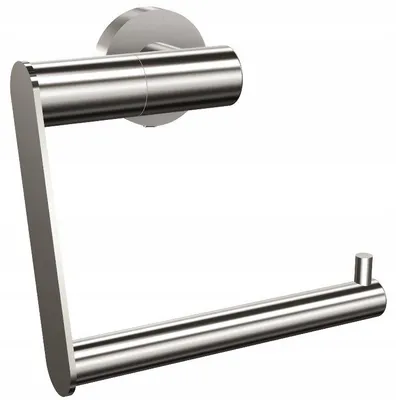 Produktbild von Andex Toilettenpapierhalter aus Edelstahl, modern, Wandmontage