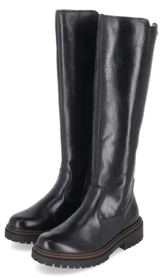 Image de Remonte Femmes Bottes d'hiver Noir Cuir lisse Taille : 41