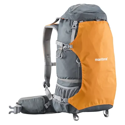 Produktbild von Mantona ElementsPro 40, Rucksackhülle, Jede Marke, Grau, Orange