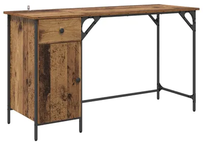 Obrázok produktu pre vidaXL Počítačový stôl z regenerovaného dreva 131 x 48 x 75 cm materiál na báze dreva