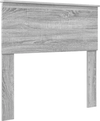 Image de Tête de lit Gris Sonoma Bois d'ingénierie
