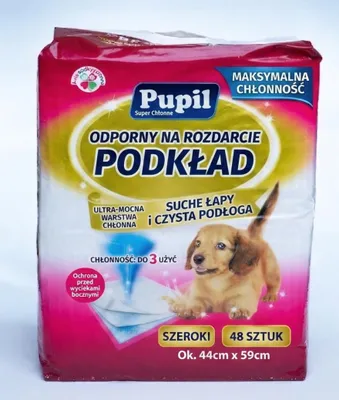 Produktbild von Japanische superabsorbierende, strapazierfähige Trainingsunterlagen für Hunde und Katzen, 48 Stück, 44 x 59cm