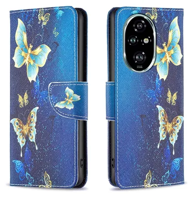 Immagine prodotto di Per Honor 200 Pro Custodia a libro in Pelle finta per cellulare Motivo 3 Custodia Custodie Custodia