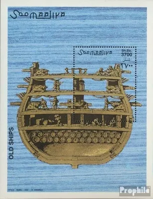 Produktbild von Briefmarken Somalia 2002 Mi Block97 (kompl.Ausg.) postfrisch Schiffe